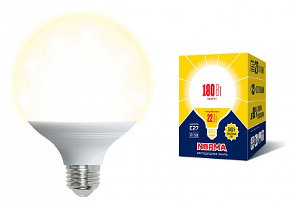 Лампа светодиодная [LED] Volpe E27 22W 3000K