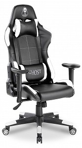Игровое кресло GX-03-01, белый, черный, PU-кожа