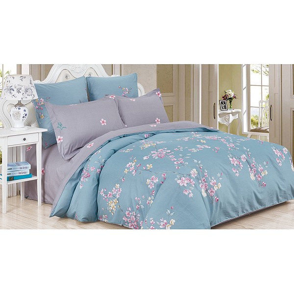 

Комплект полутораспальный Satin de' Luxe, Голубой;серый, Satin de' Luxe