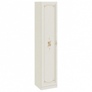 Шкаф 1 дверный Лючия штрихлак с бежевым рисунком 