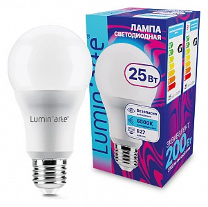 Лампа светодиодная [LED] Luminarte E27 25W 6500K