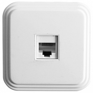 Розетка Ethernet RJ-45 Stekker 39706