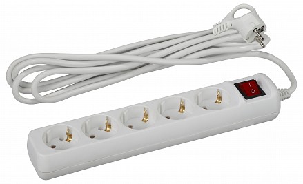 Удлинитель с выключателем  U-5es-3m-3x1