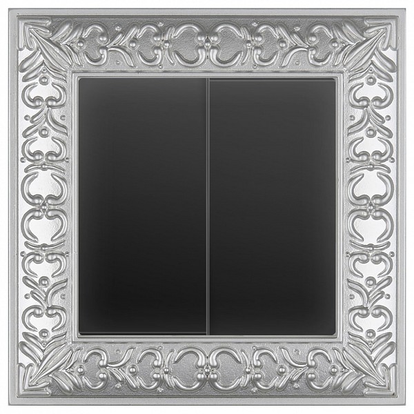

Выключатель двухклавишный Antik (Черный матовый) WL08-SW-2G-LED+WL08-SW-2G, Antik (Черный матовый) WL08-SW-2G-LED+WL08-SW-2G