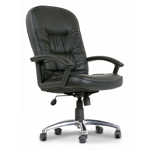 Кресло компьютерное Chairman 418 черный/хром, черный CHA_6029333