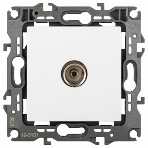 ТВ-розетка без рамки Эра 12 12-3101-01М ТВ-розетка без рамки Эра 12 12-3101-01М