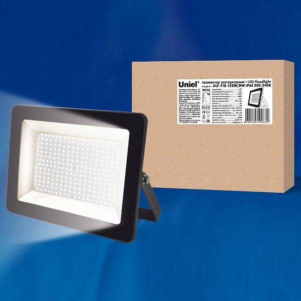 

Настенный прожектор ULF-F18 ULF-F18-150W/DW IP65 200-240В BLACK, ULF-F18 ULF-F18-150W/DW IP65 200-240В BLACK