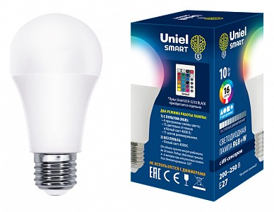 Лампа светодиодная [LED] Uniel E27 10W 4000K