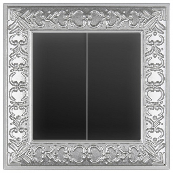 

Выключатель проходной двухклавишный Antik (Черный матовый) WL08-SW-2G-2W-LED+WL08-SW-2G-2W, Antik (Черный матовый) WL08-SW-2G-2W-LED+WL08-SW-2G-2W