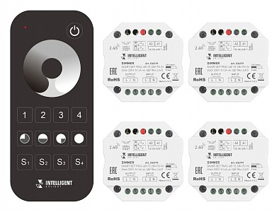 Контроллер-диммер с пультом ДУ TRIAC 036199