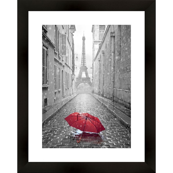 фото Картина (40х50 см) Красный зонт BE-103-377 Ekoramka