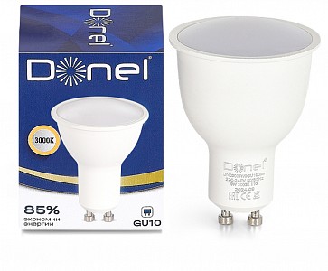Лампа светодиодная [LED] Donel GU10 9W 3000K
