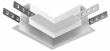 Соединитель угловой L-образный для треков встраиваемых Accessories for tracks Exility TRACL034-42W-R