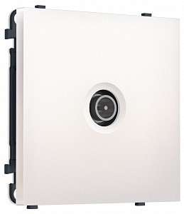 ТВ-розетка оконечная экранированная без рамки MS MS213005