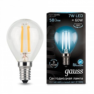 Лампа светодиодная [LED] OEM E14 7W 4100K