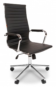 Компьютерное кресло Chairman 755, черный, экокожа