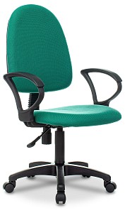 Кресло CH-1300N, зеленый, ткань