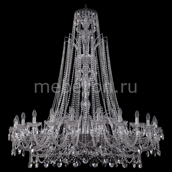 фото Подвесная люстра 1411/24/530/XL-163/Ni Bohemia ivele crystal