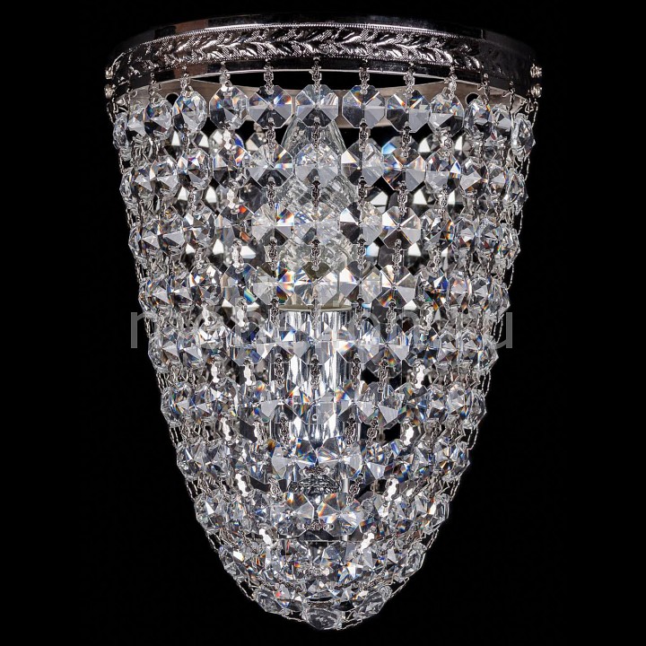 фото Накладной светильник 1925/1/S/Ni Bohemia ivele crystal