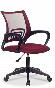 Компьютерное кресло , темно-бордовый, текстиль, ткань-сетка