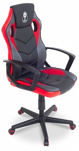 Игровое кресло GX-09-01, красный, черный, PU экокожа, ПВХ, сетка